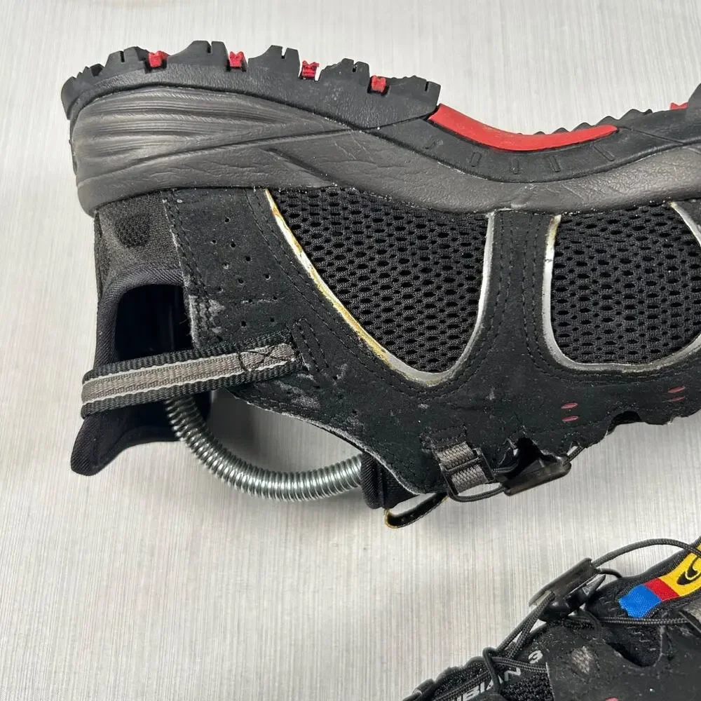 Salomon Techamphibian 3 Men's Water Hiking Shoes Black Size 9 128478 Used Mesh